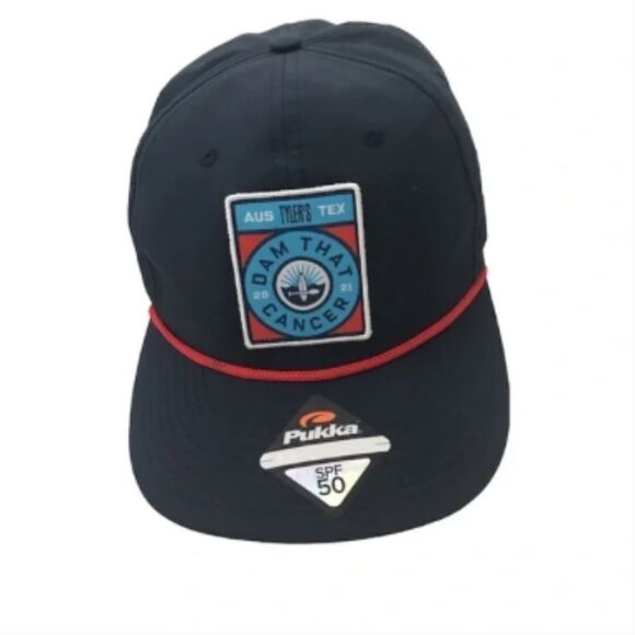 Tyler's Texas Austin Dam That Cancer SnapBack Hat - Picture 1 of 11